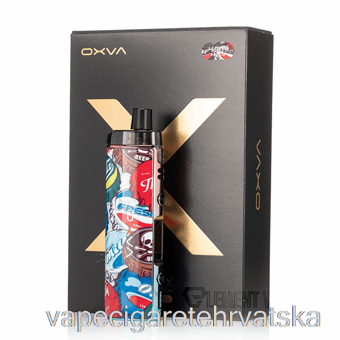Vape Cigarete Oxva Origin X 60w Pod Mod Kit [anni] čep Za Pivo